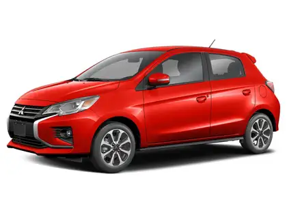 Red 2024 Mitsubishi Mirage Hatchback  Automatic