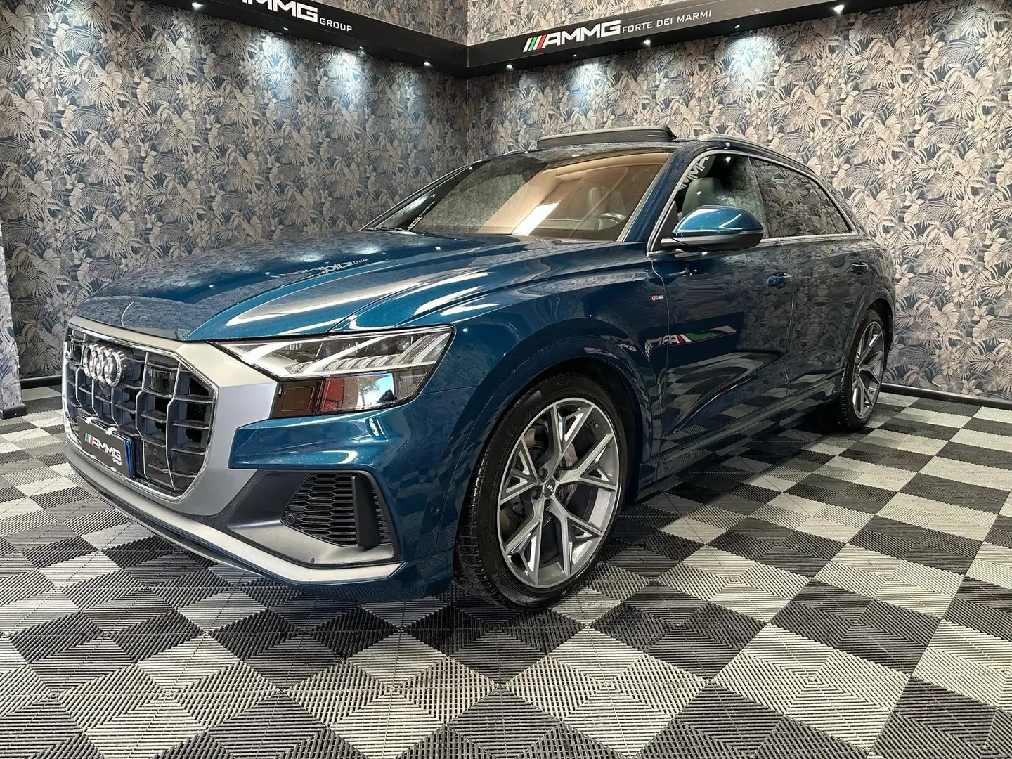 Audi Q8 S LINE 50 3.0 tdi Sport quattro tiptronic (610) Blu/Azzurro - 1