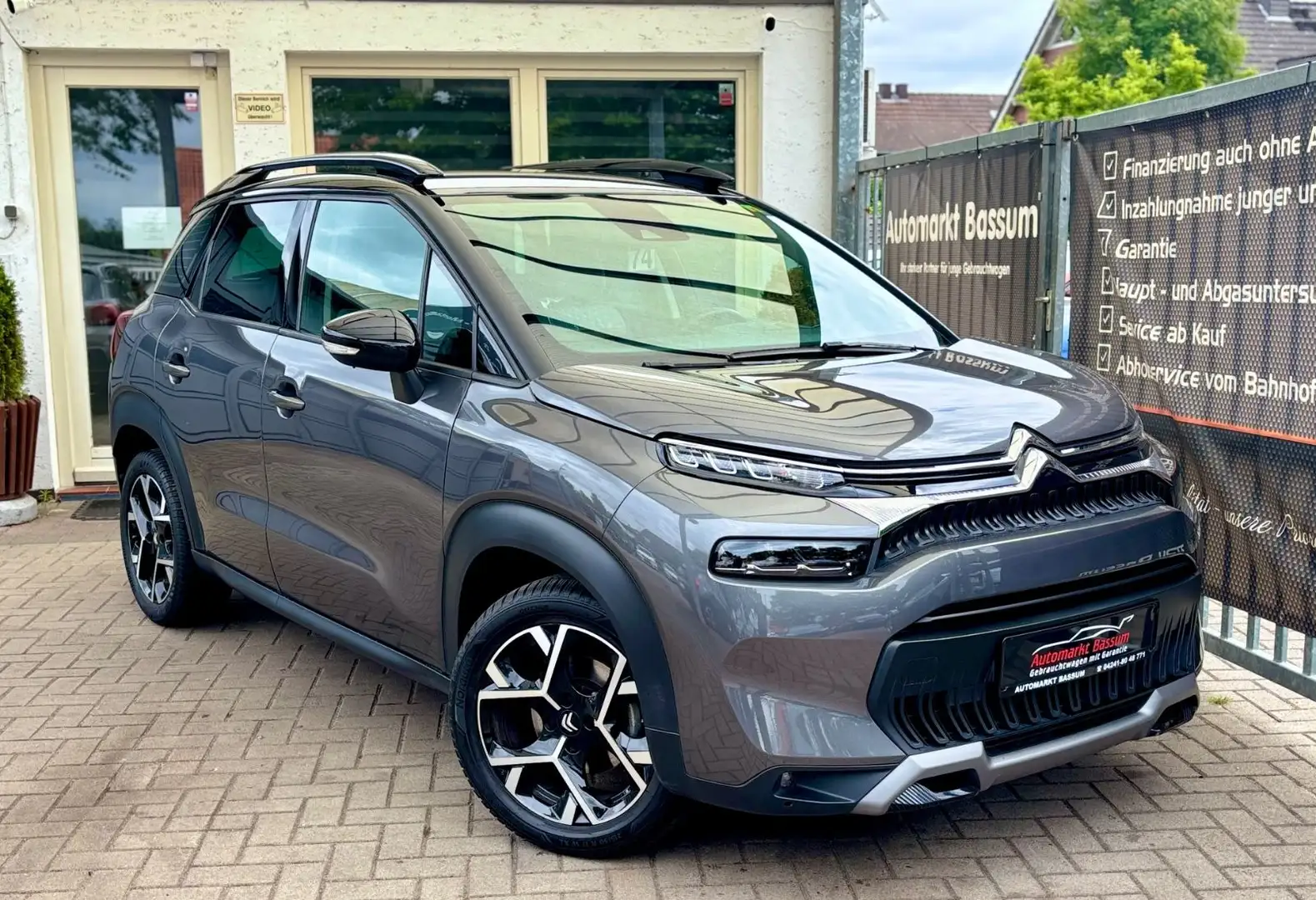 Citroen C3 Aircross Automatik | LED | RKam | Grijs - 1