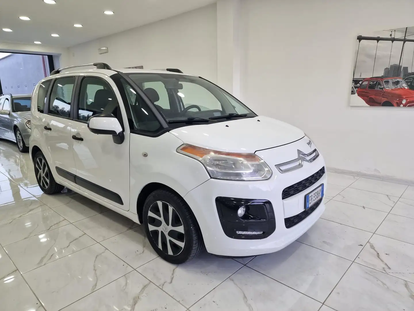Citroen C3 Picasso Picasso 1.4 vti Seduction Gpl Weiß - 1