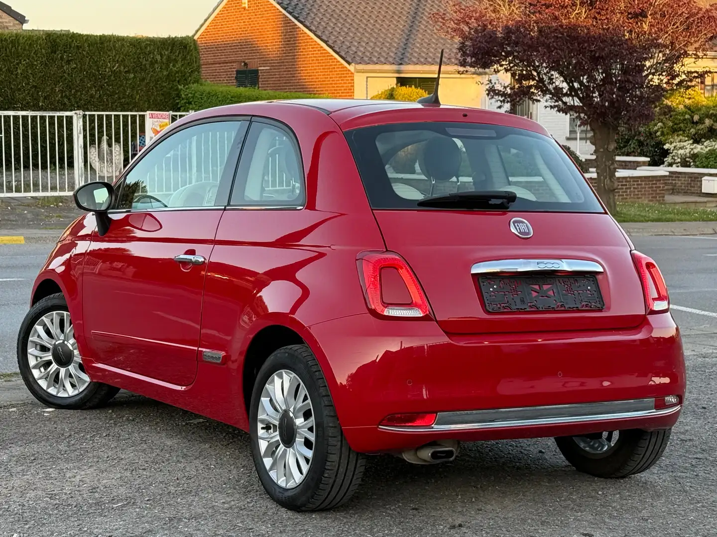 Fiat 500 1.2i *GARANTIE 1 AN*TOIT PANORAMIQUE* Rood - 2