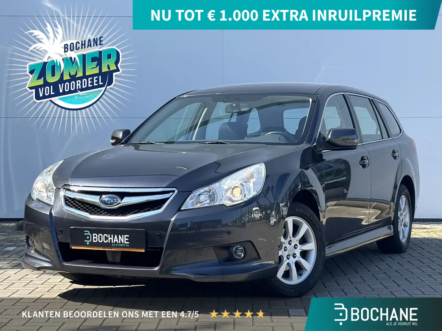 Subaru Legacy Touring Wagon 2.0i Intro Trekhaak / Navigatie / Pa Grijs - 1