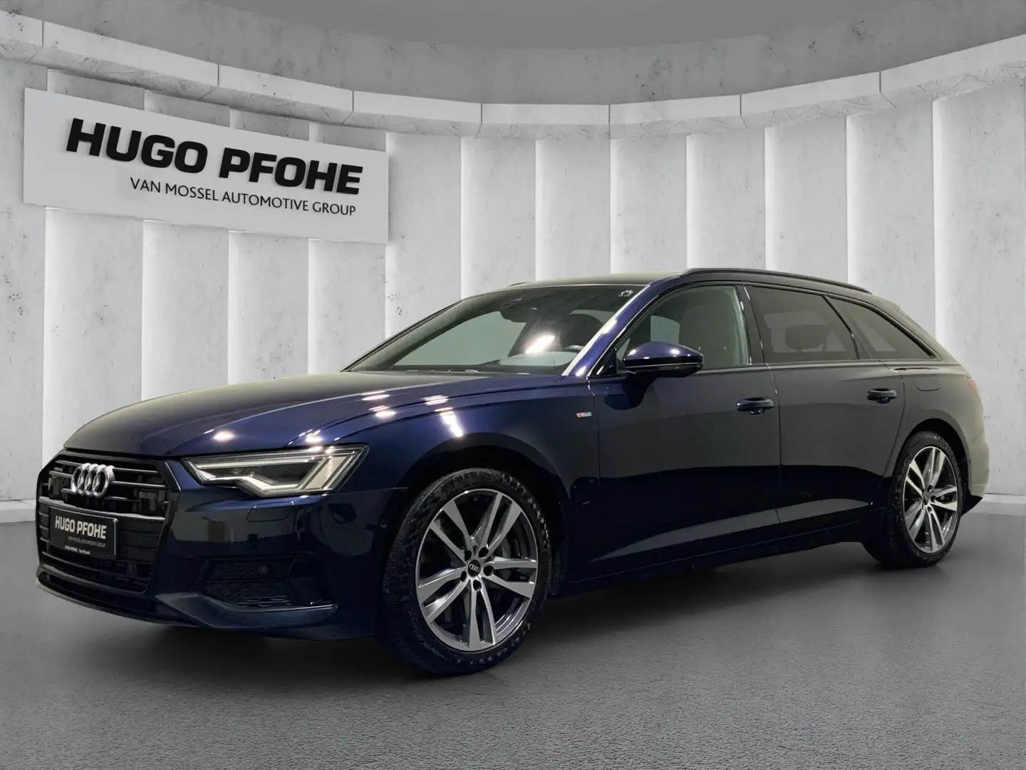 Audi A6 Avant 50 2.0 TFSI e quattro S line Sport Bleu - 1