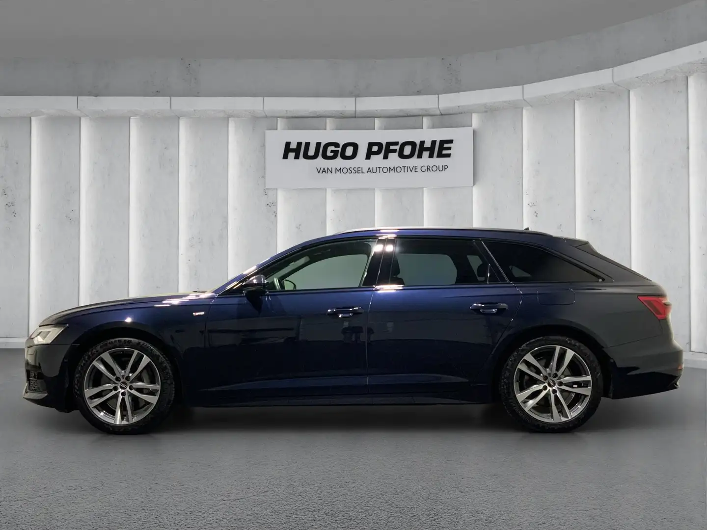 Audi A6 Avant 50 2.0 TFSI e quattro S line Sport Bleu - 2