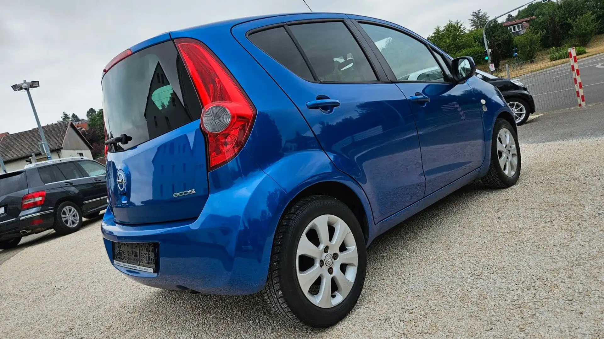 Opel Agila +TÜV+ KLIMA+SITZH+SCHECKHEFT+5TÜRIG plava - 2