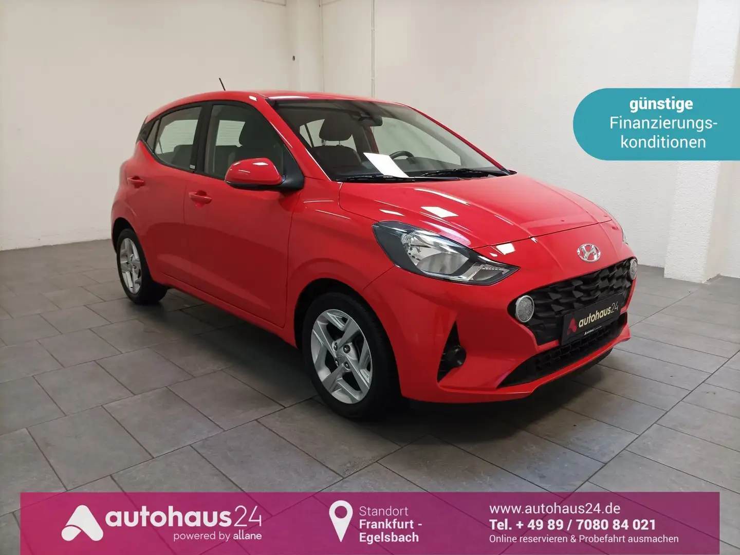 Hyundai i10 1.2 Trend  Navi|CarPlay|PDC|Sitzhzg Rouge - 1