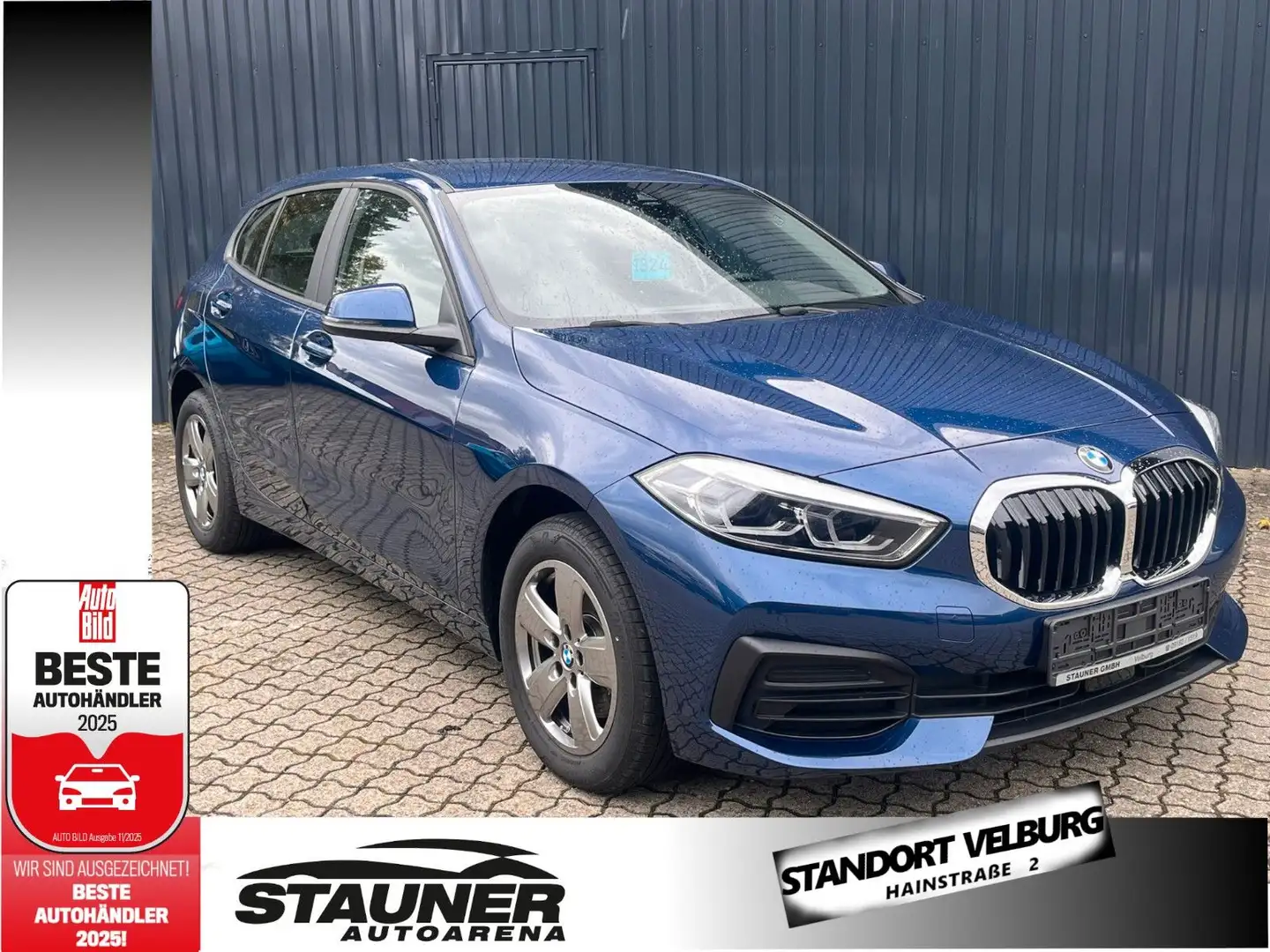 BMW 118 i 5-Türer/ Lenkradheiz/Navi/LED/Sitzheiz. Bleu - 1