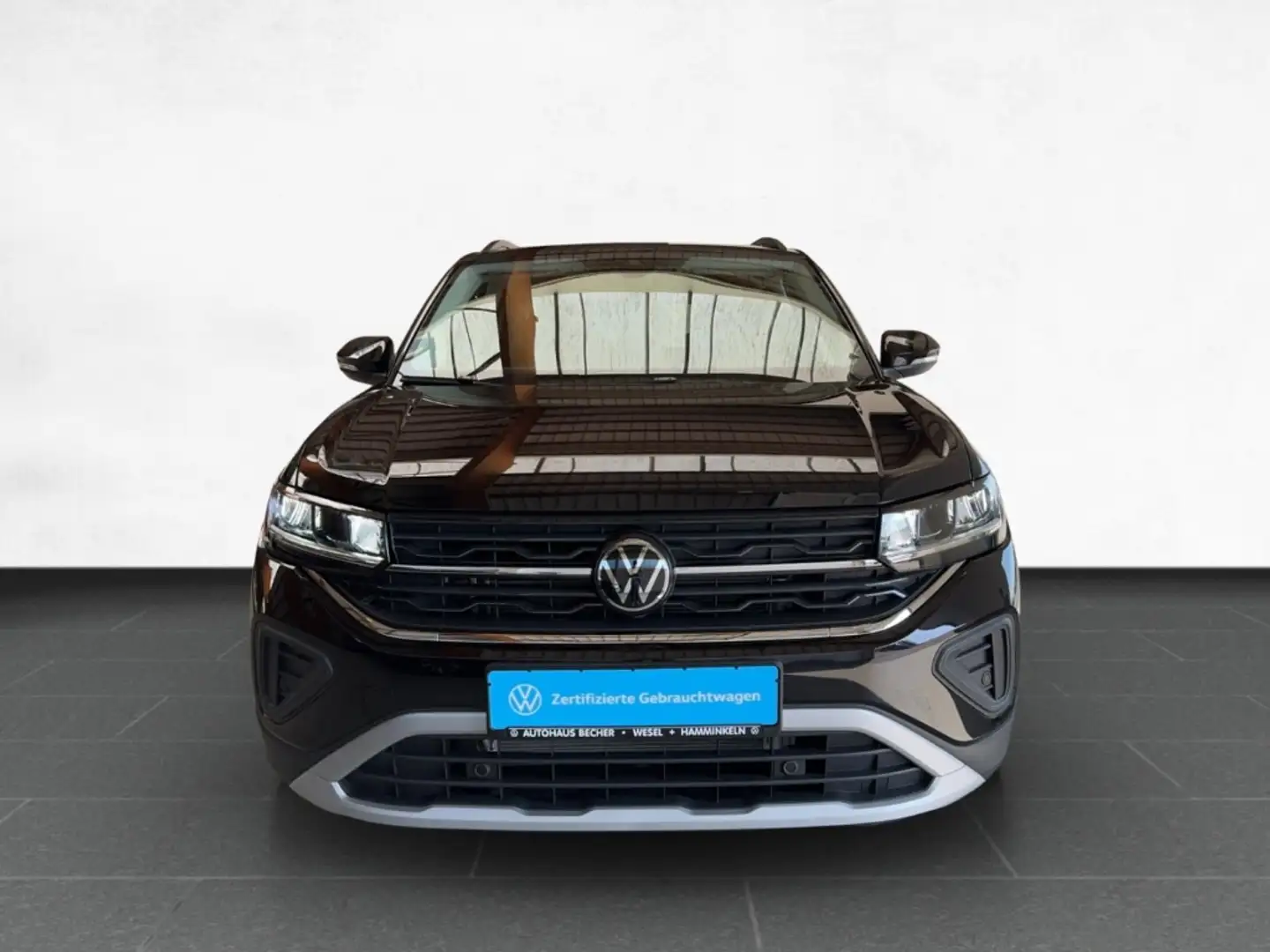 Volkswagen T-Cross 1.0 TSI 6-Gang /Sitzhz/Klima/LED/Navi Schwarz - 2