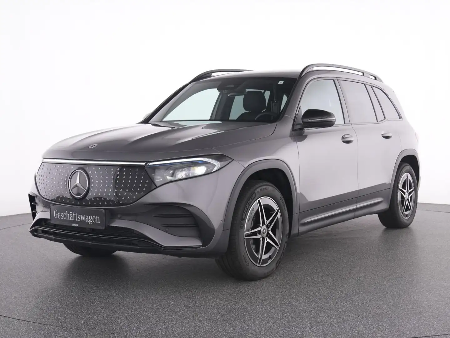 Mercedes-Benz EQB 300 4M AMG+NIGHT+AHK+TOTW+KAMERA+SPIEGEL-P.+ Szary - 2
