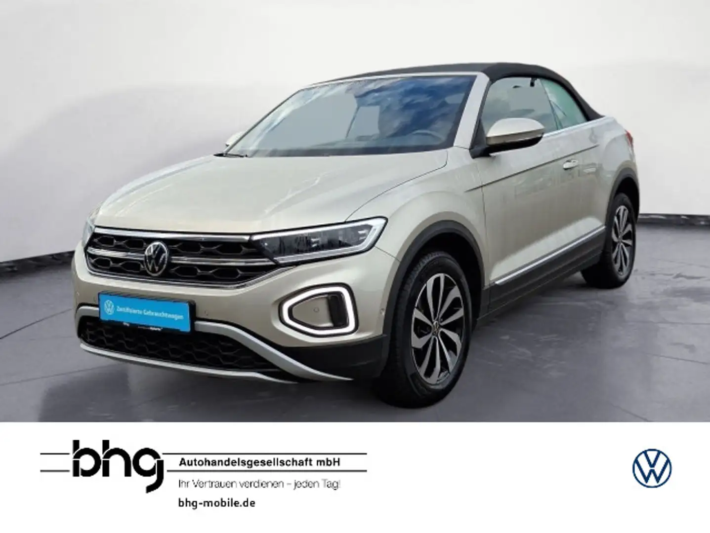 Volkswagen T-Roc 1.5 TSI DSG Leder AHK Navi Kamer Silber - 1