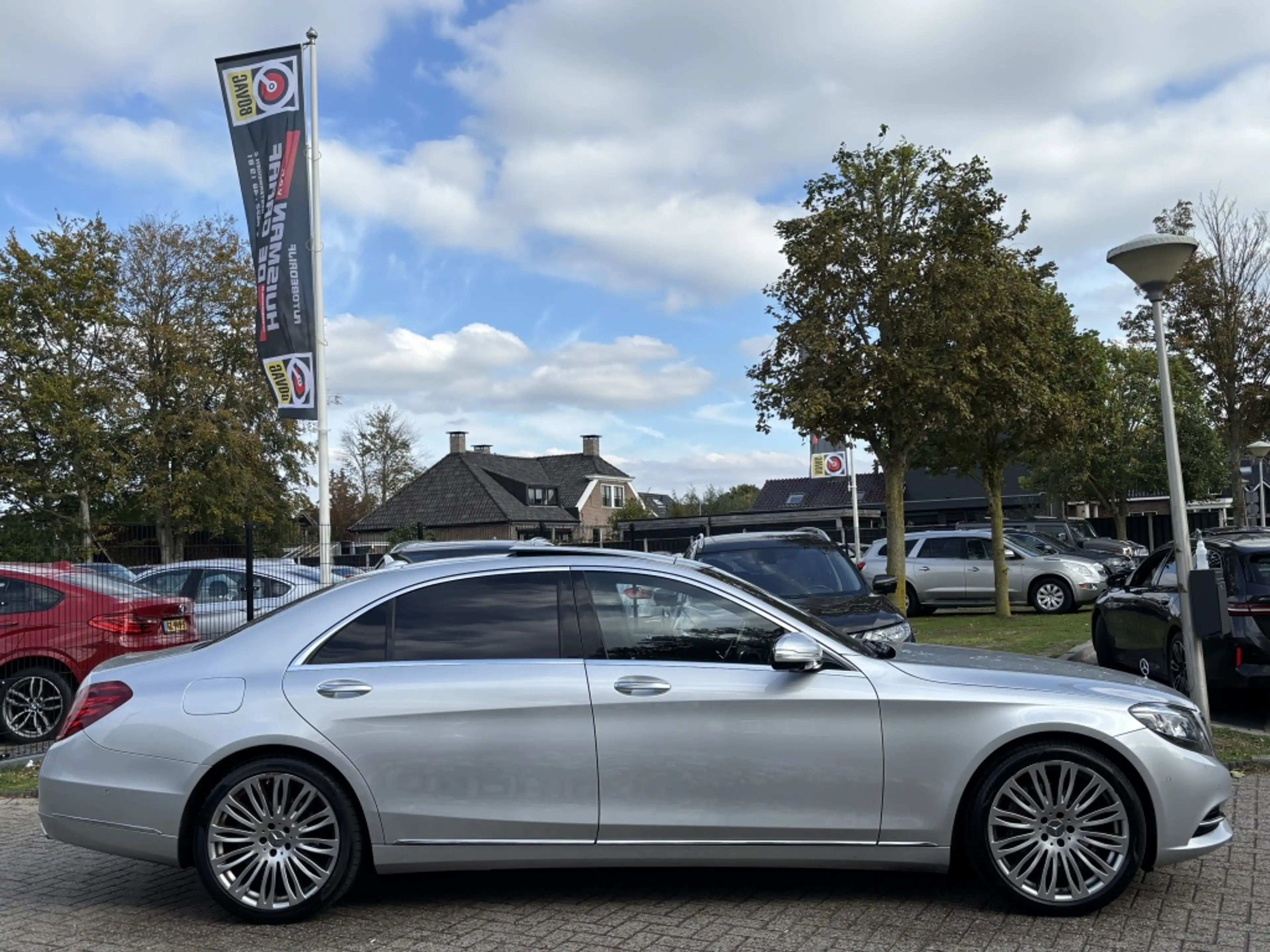 Mercedes-Benz S 400 S400 Hybride Lang 2015 Panorama DVD VOL — photo 4