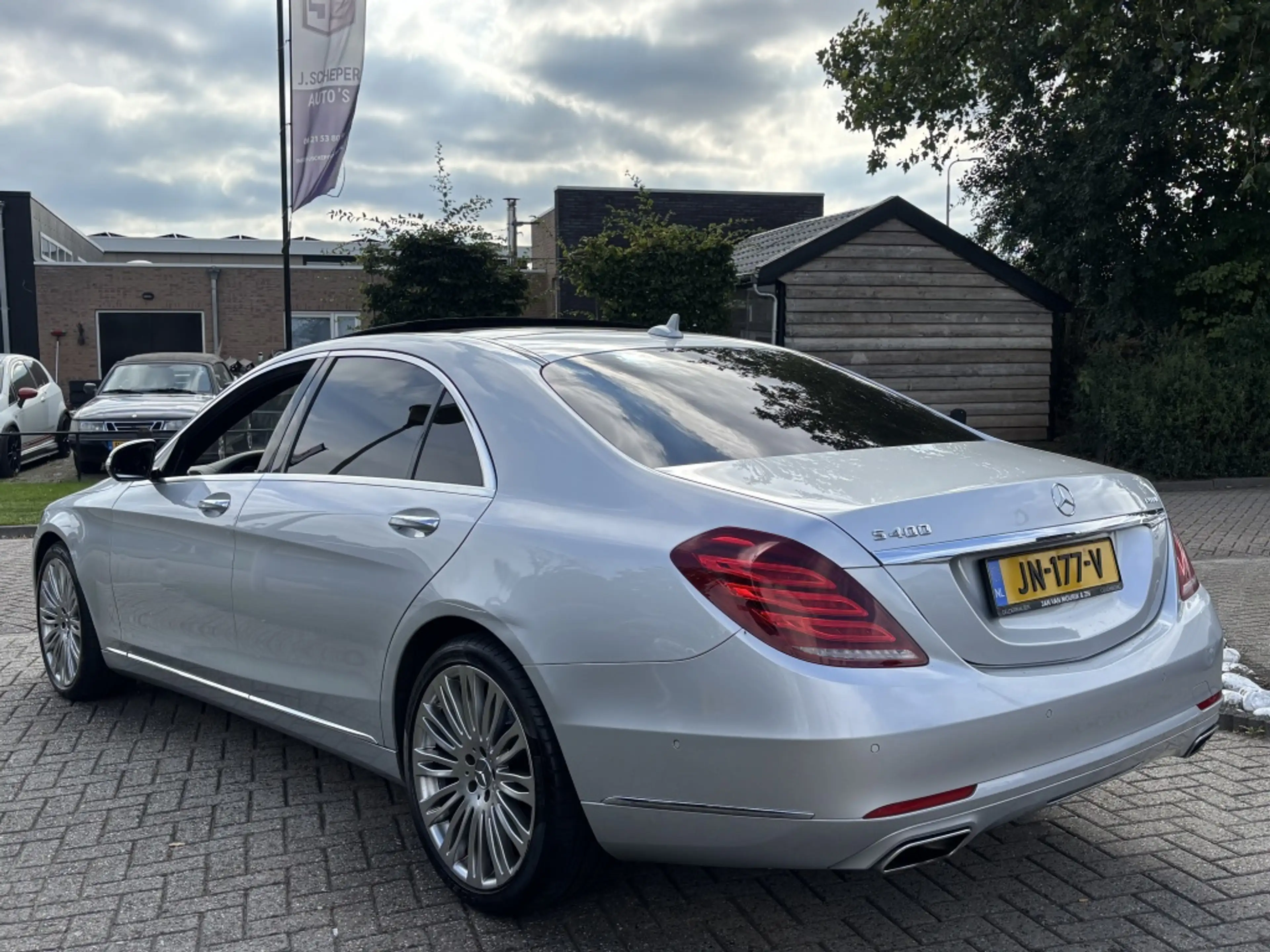 Mercedes-Benz S 400 S400 Hybride Lang 2015 Panorama DVD VOL — photo 7