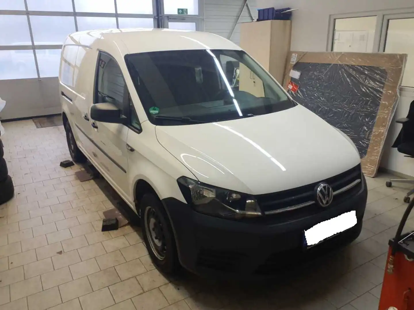 Volkswagen Caddy Maxi Commerce KASTEN 2.0TDI 102PS PDC.SHZ.KLIMA Weiß - 2