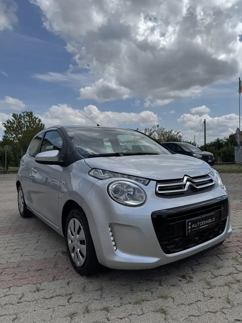 Citroen C1 5p 1.0 vti Feel E6 COMPRESO PASSAGGIO Argento - 1