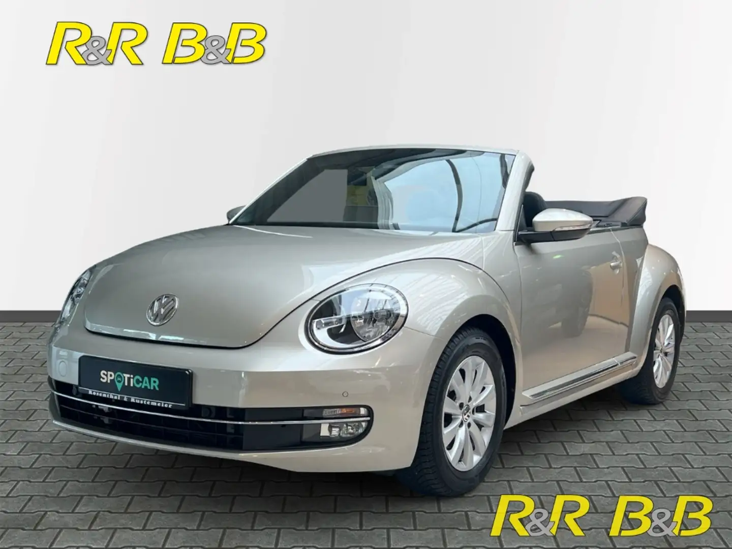 Volkswagen Beetle Cabriolet Design BMT 1.2 TSI Start-Stopp  KLIMA CD Argent - 1