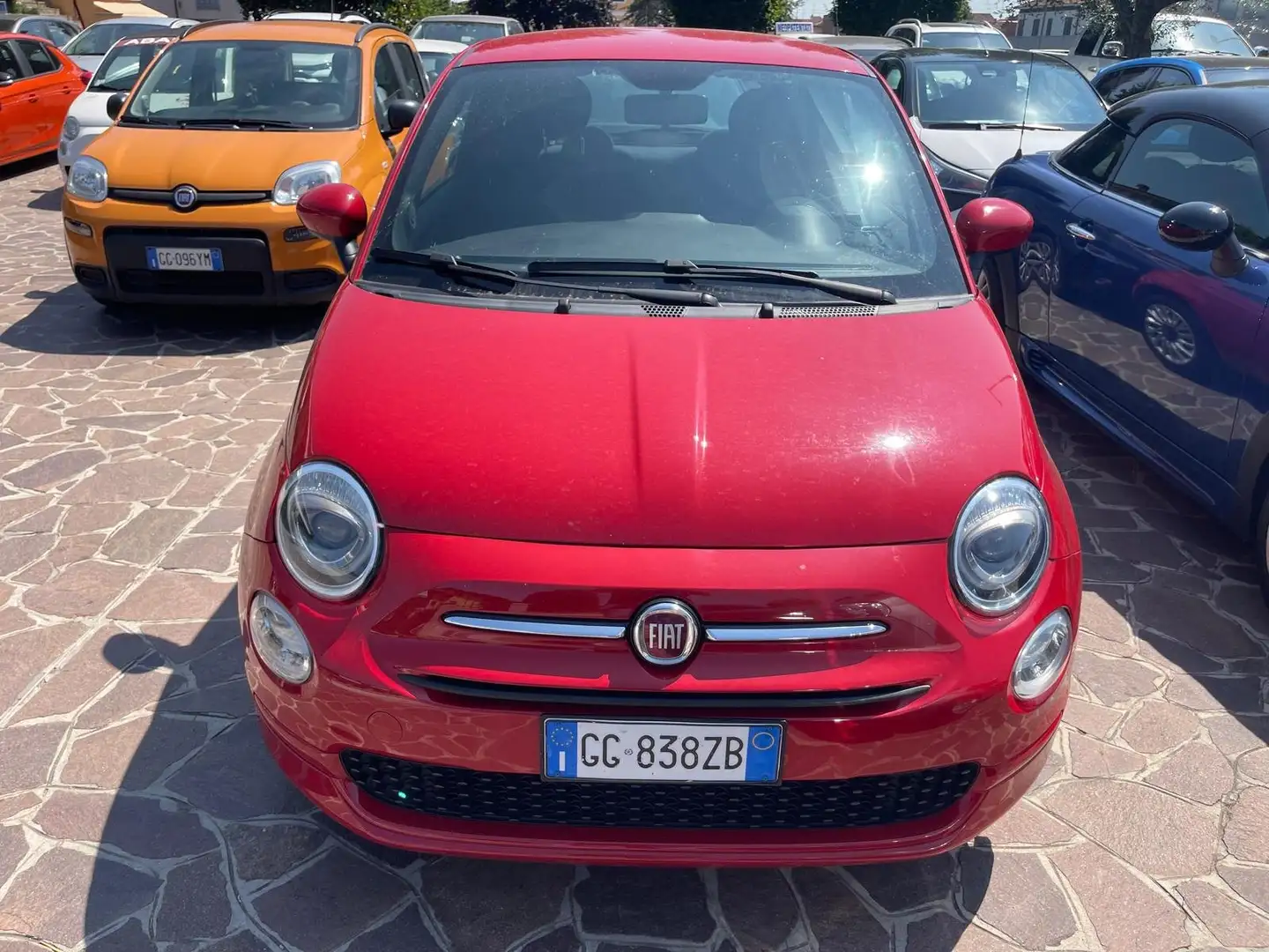 Fiat 500 500  1.0 hybrid  70cv NEOPATENTATI GARANZIA Rosso - 2