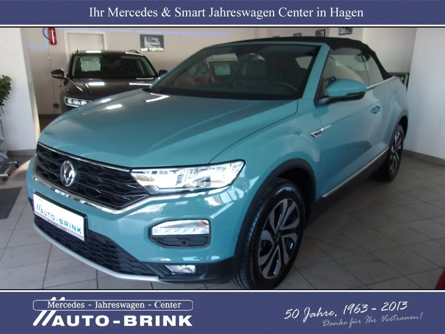 Volkswagen T-Roc Cabrio Active akt.PTS/RFK/APP/WR+SR Grün - 1
