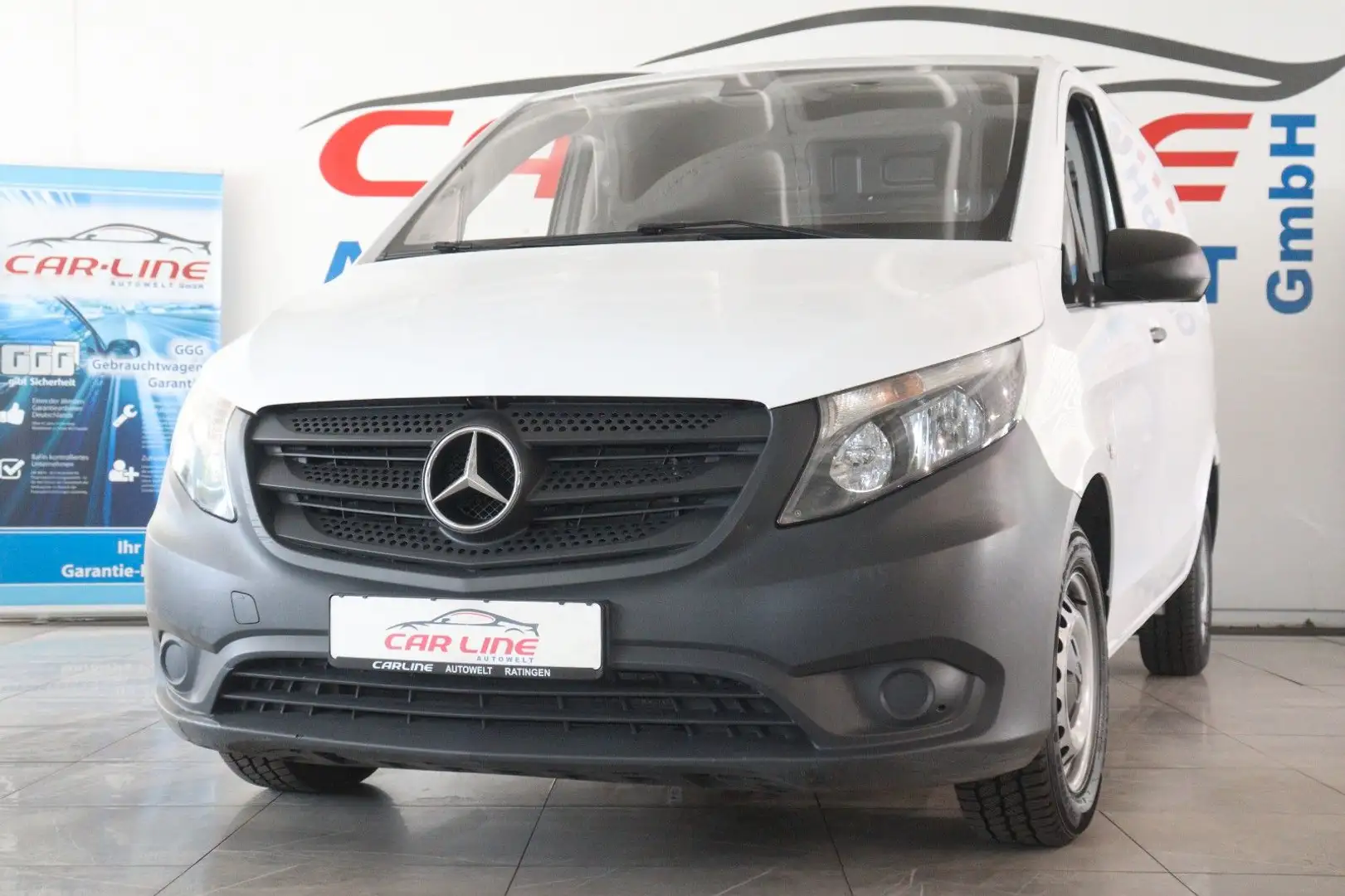 Mercedes-Benz Vito Kasten 110CDI FWD lang *RFK*PDC* Blanc - 1