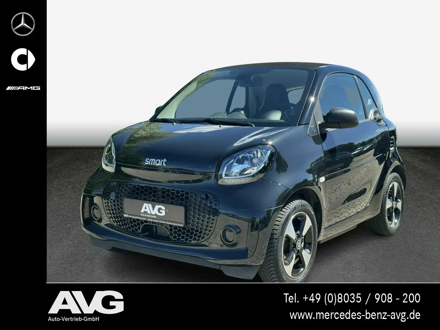 smart forTwo smart EQ fortwo Klima SHZ LED Spoiler RDK Schwarz - 1