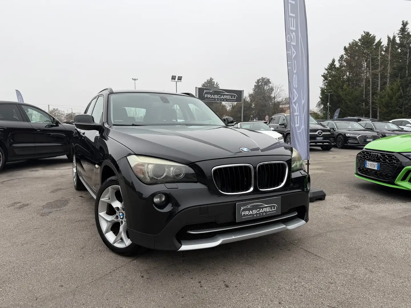 BMW X1 X1 xdrive20d /c. auto/navi/pelle/distrib. fatta Nero - 1