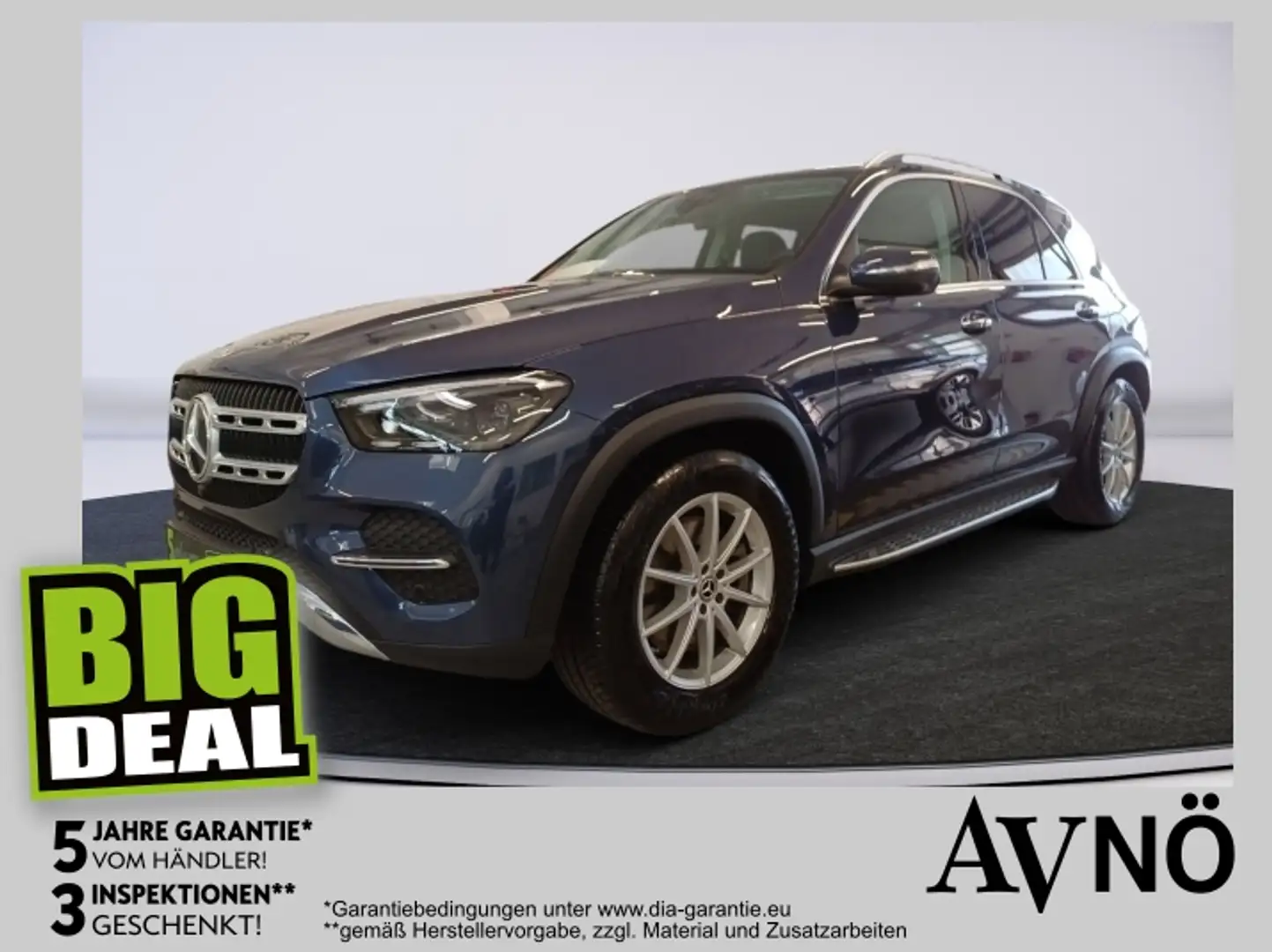 Mercedes-Benz GLE 350 de 4M MULTIBEAM AHK 360 GRAD KAM Blu/Azzurro - 1