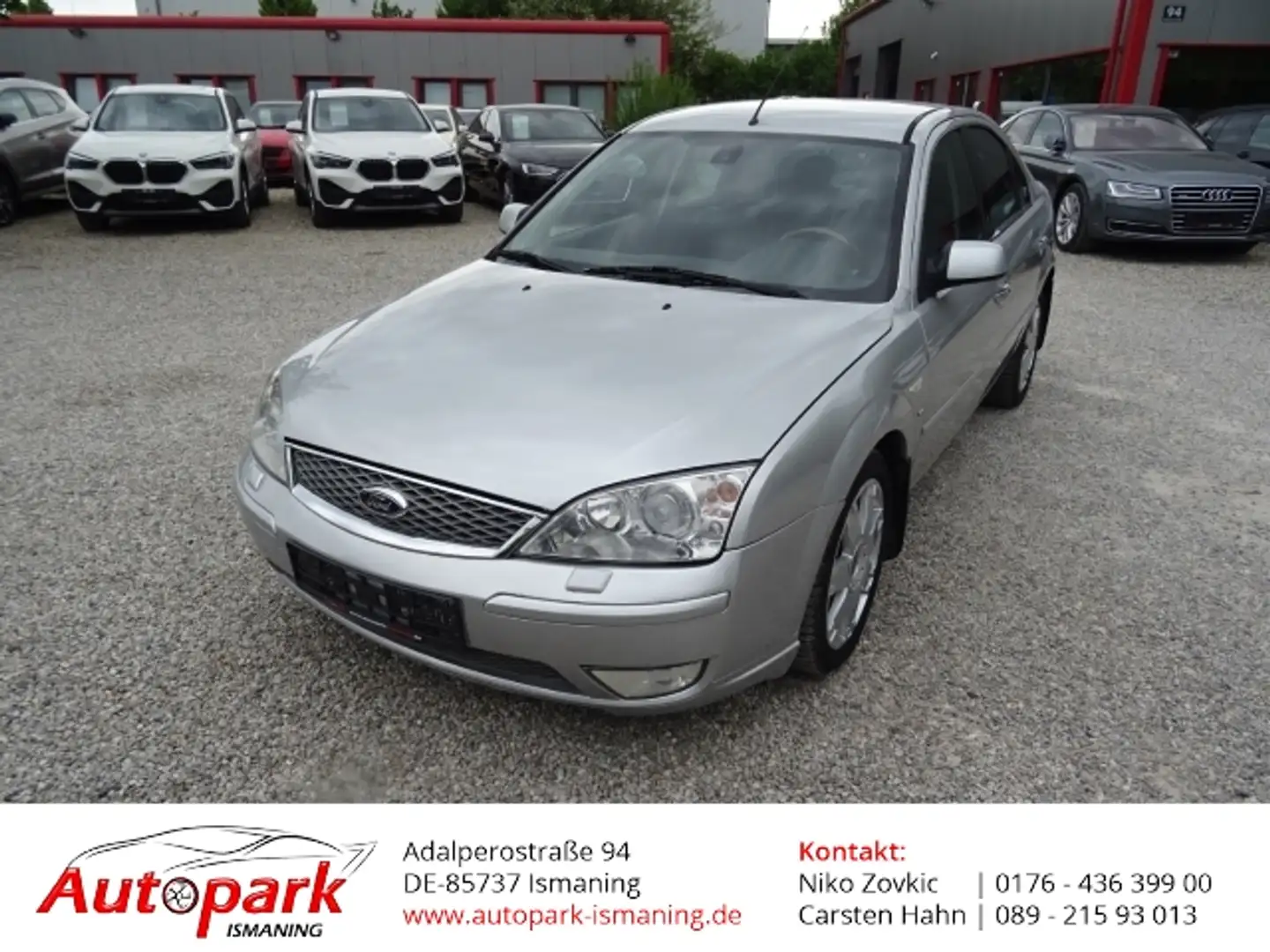 Ford Mondeo Ghia X 2.5 Klimasitze X enon Klimaautom Argent - 1