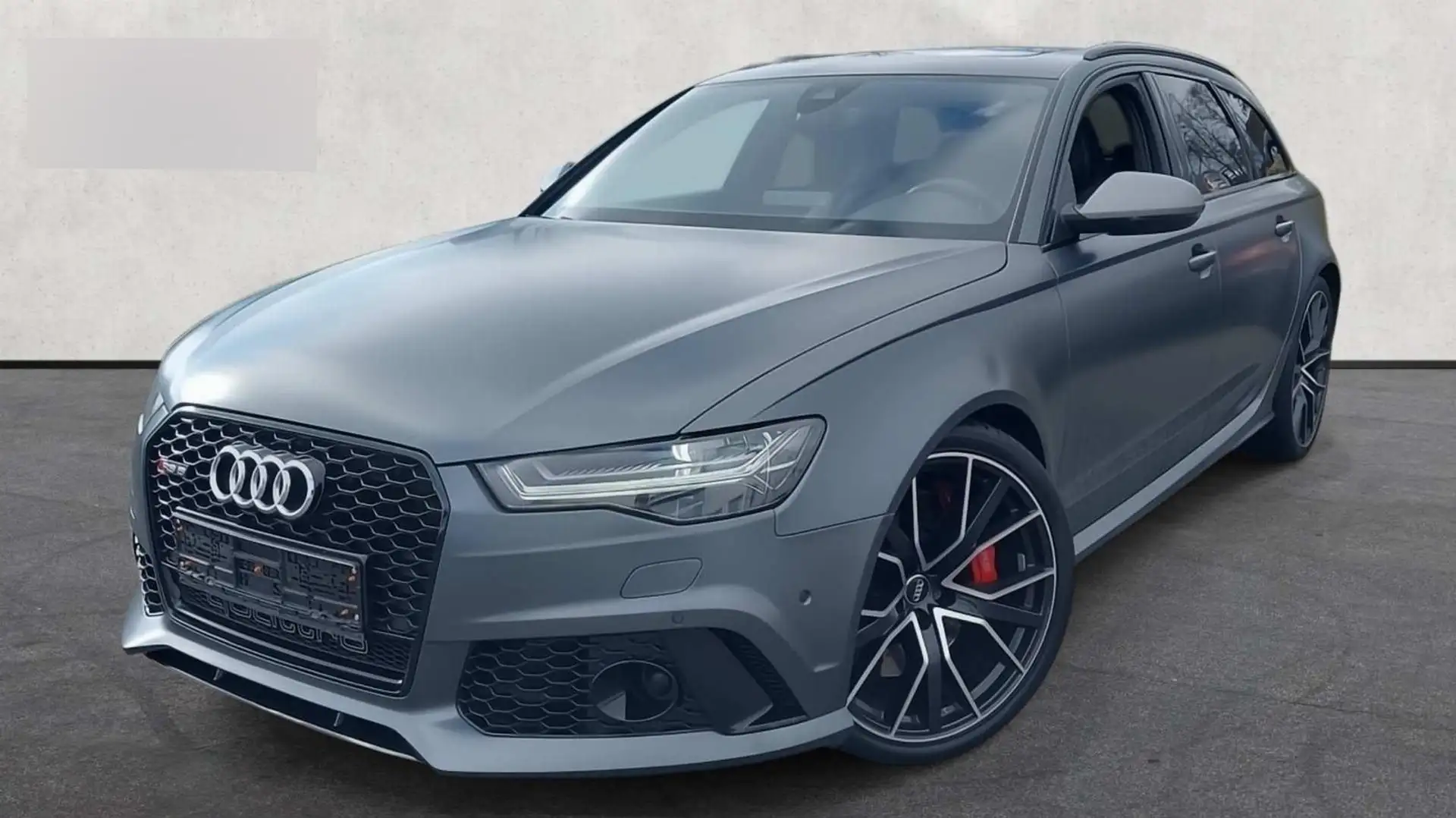 Audi RS6 AVANT PERFORMANCE 21Z./AKRAPOVIC/PANO/280KMH Gris - 1