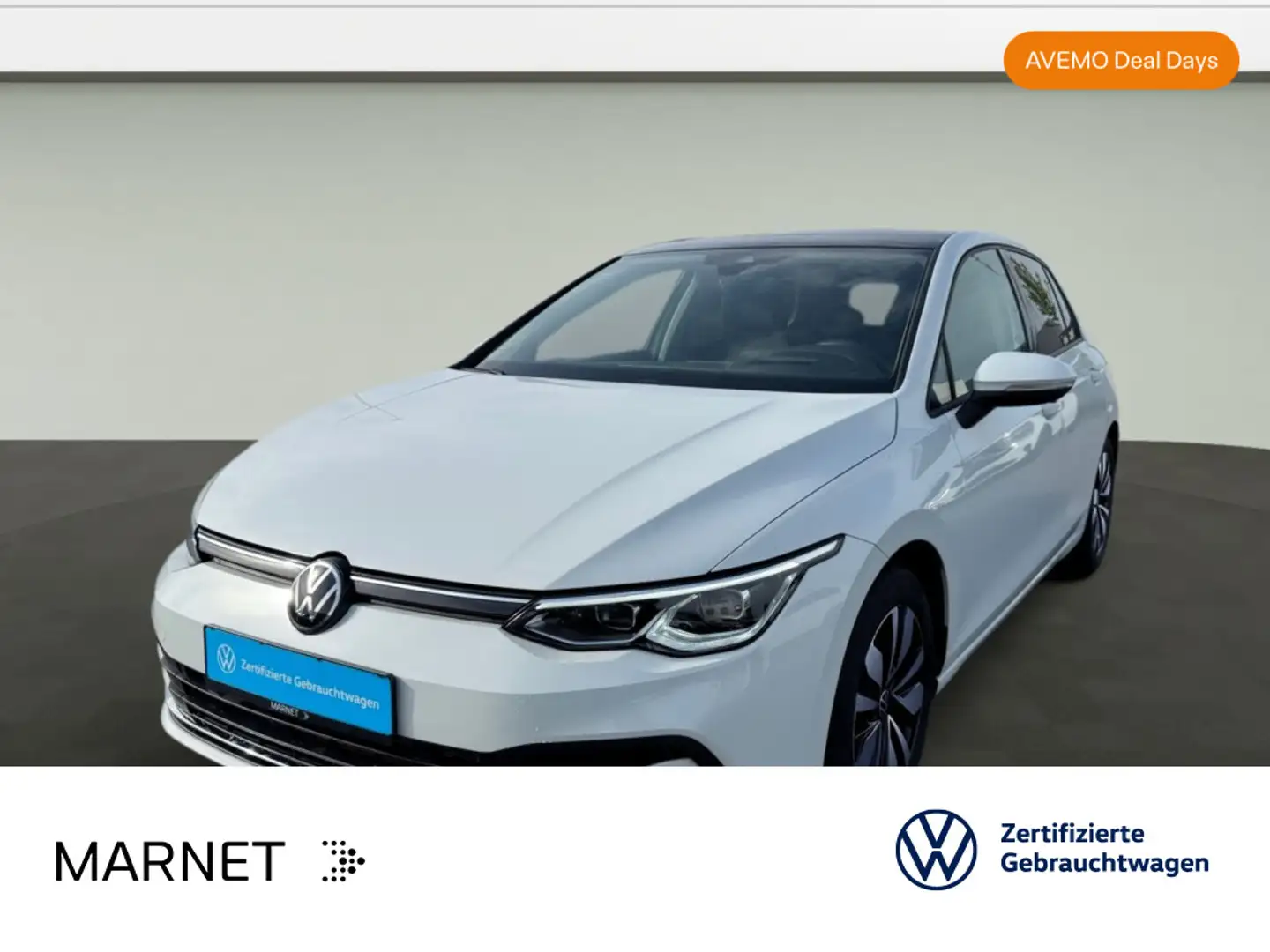 Volkswagen Golf VIII 2.0 TDI DSGMOVE*PANO*AHK*KAM*LED*Keyle Bianco - 1