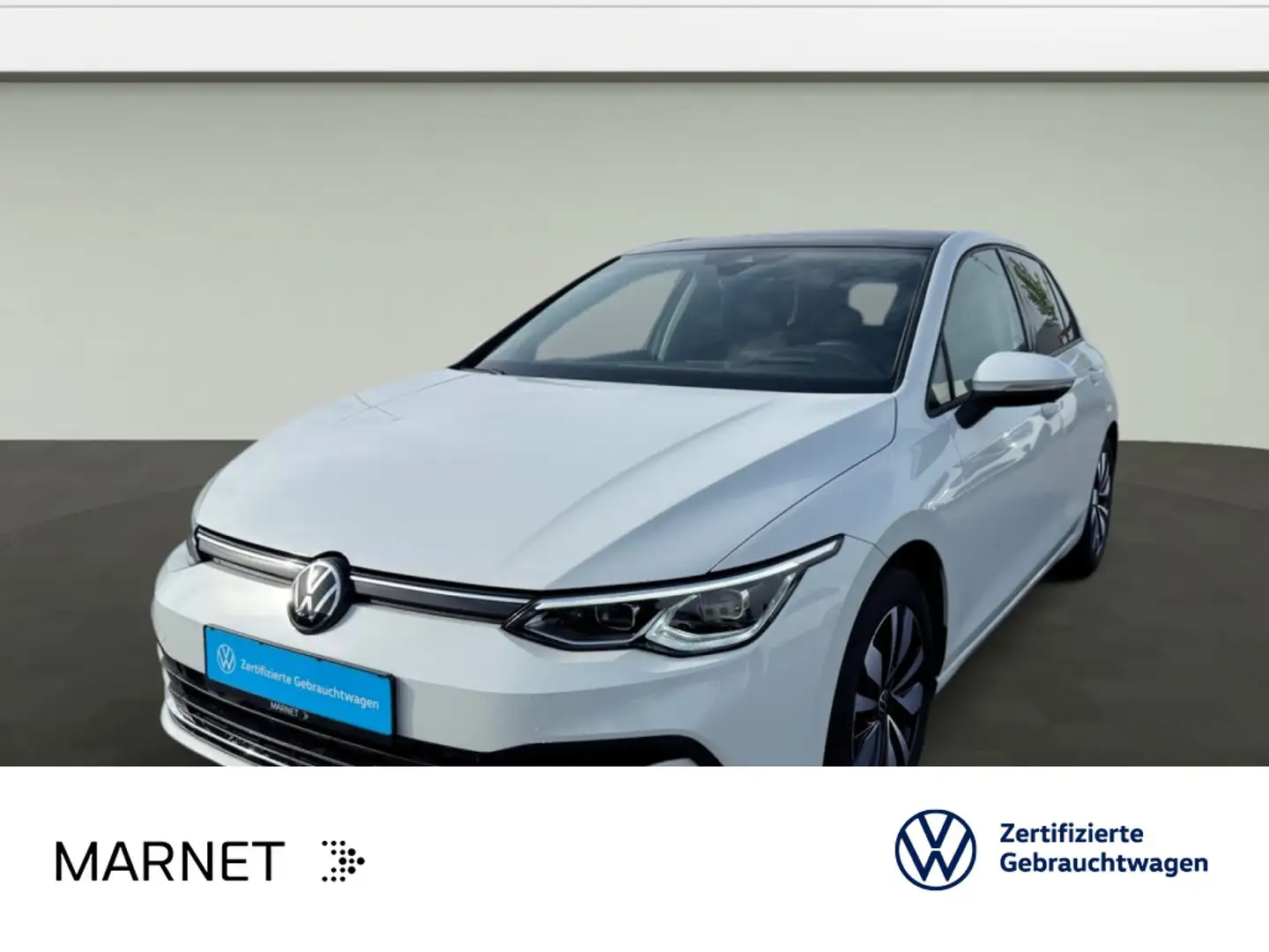 Volkswagen Golf VIII 2.0 TDI DSGMOVE*PANO*AHK*KAM*LED*Keyle Weiß - 1
