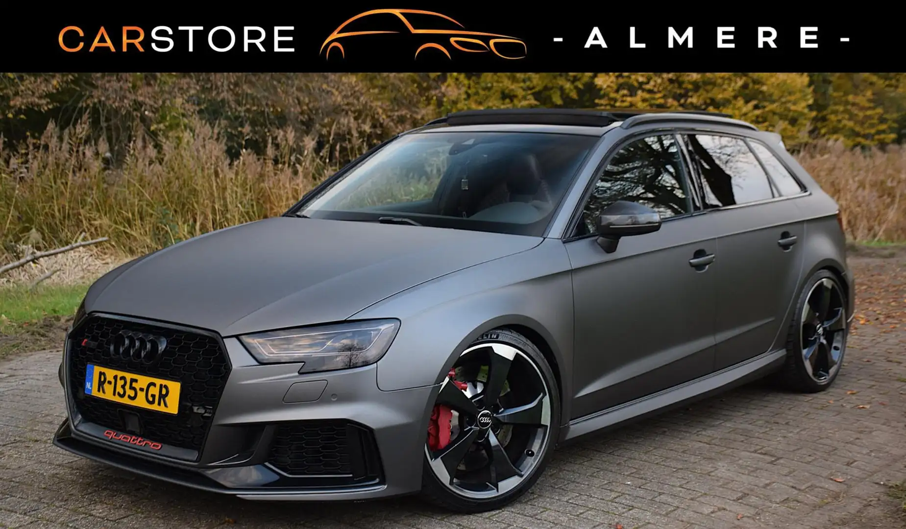 Audi RS3 A3 Sportback 2.5 TFSI quattro*Pano*Rs-Seats*530PK* Blanc - 1