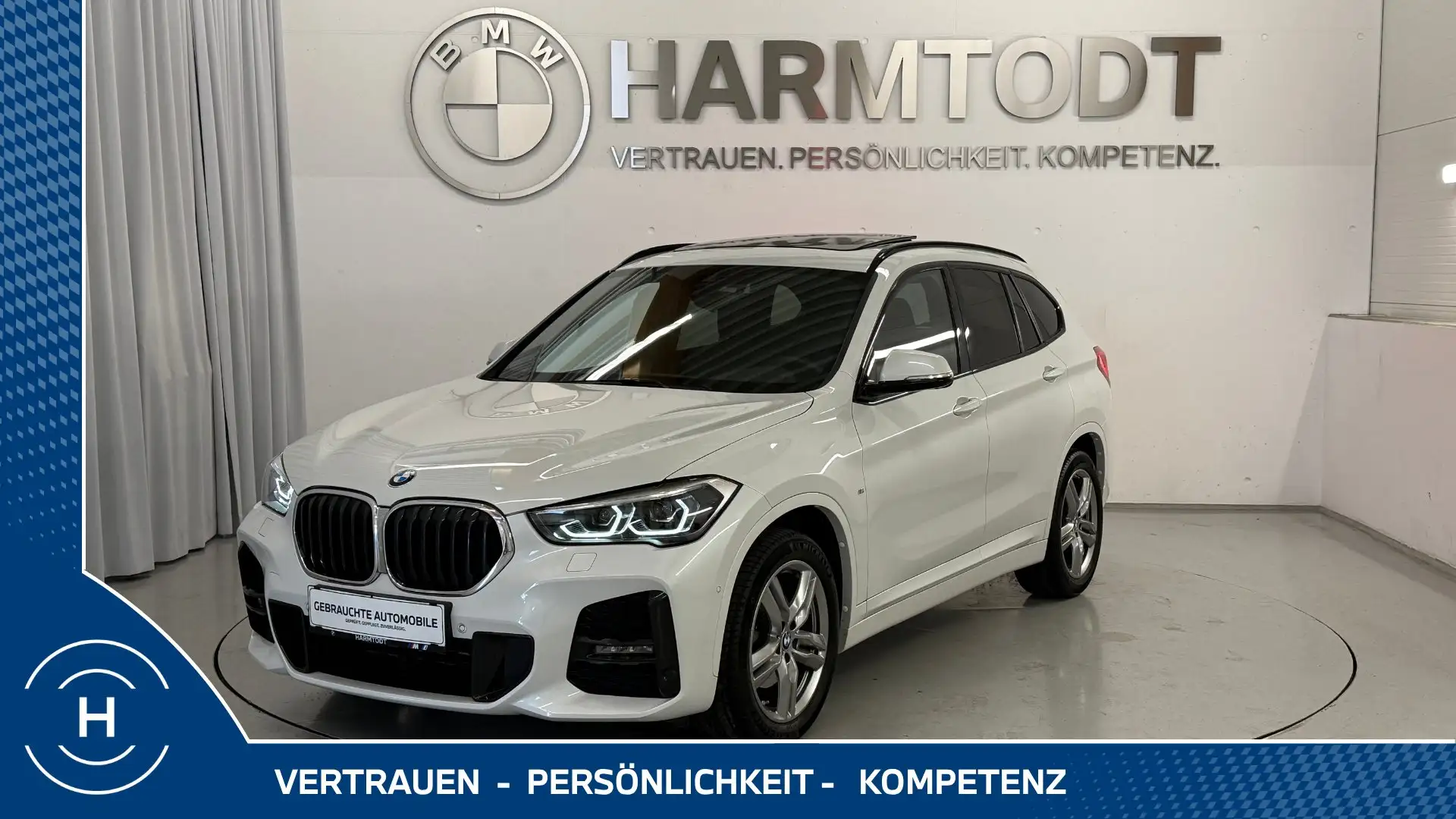 BMW X1 sDrive18i *M-Sport / Panorama / Navi / LED* Weiß - 1
