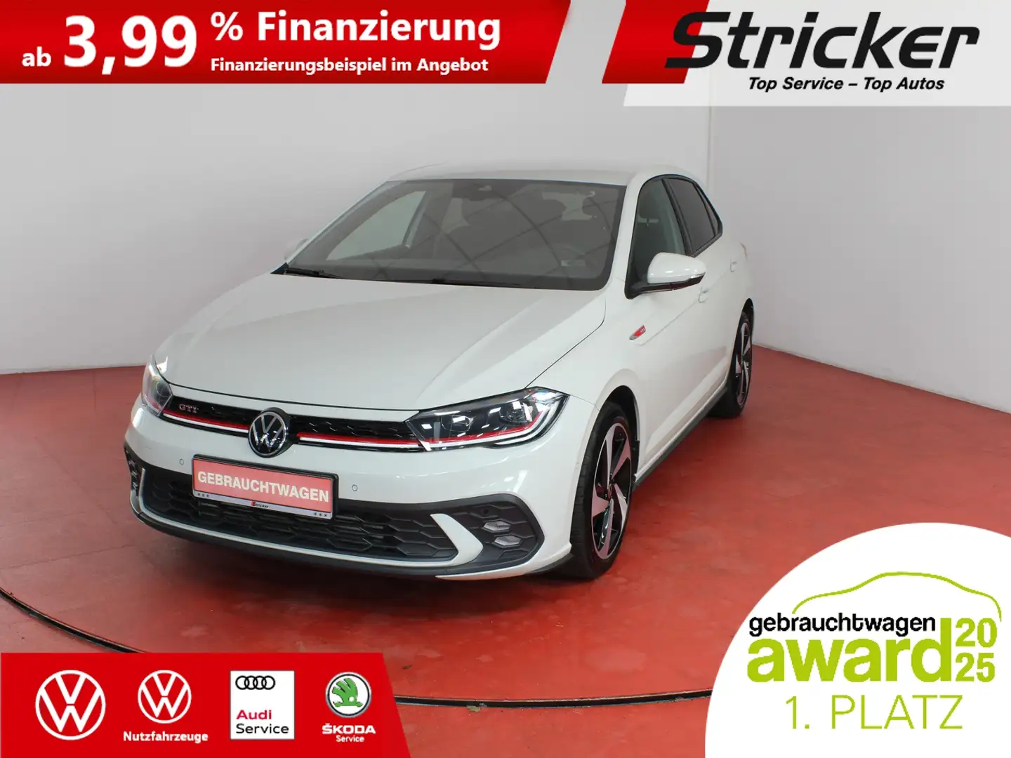 Volkswagen Polo GTI 2.0TSI DSG 199,-ohne Anzahlung ACC App-Connec Silber - 2
