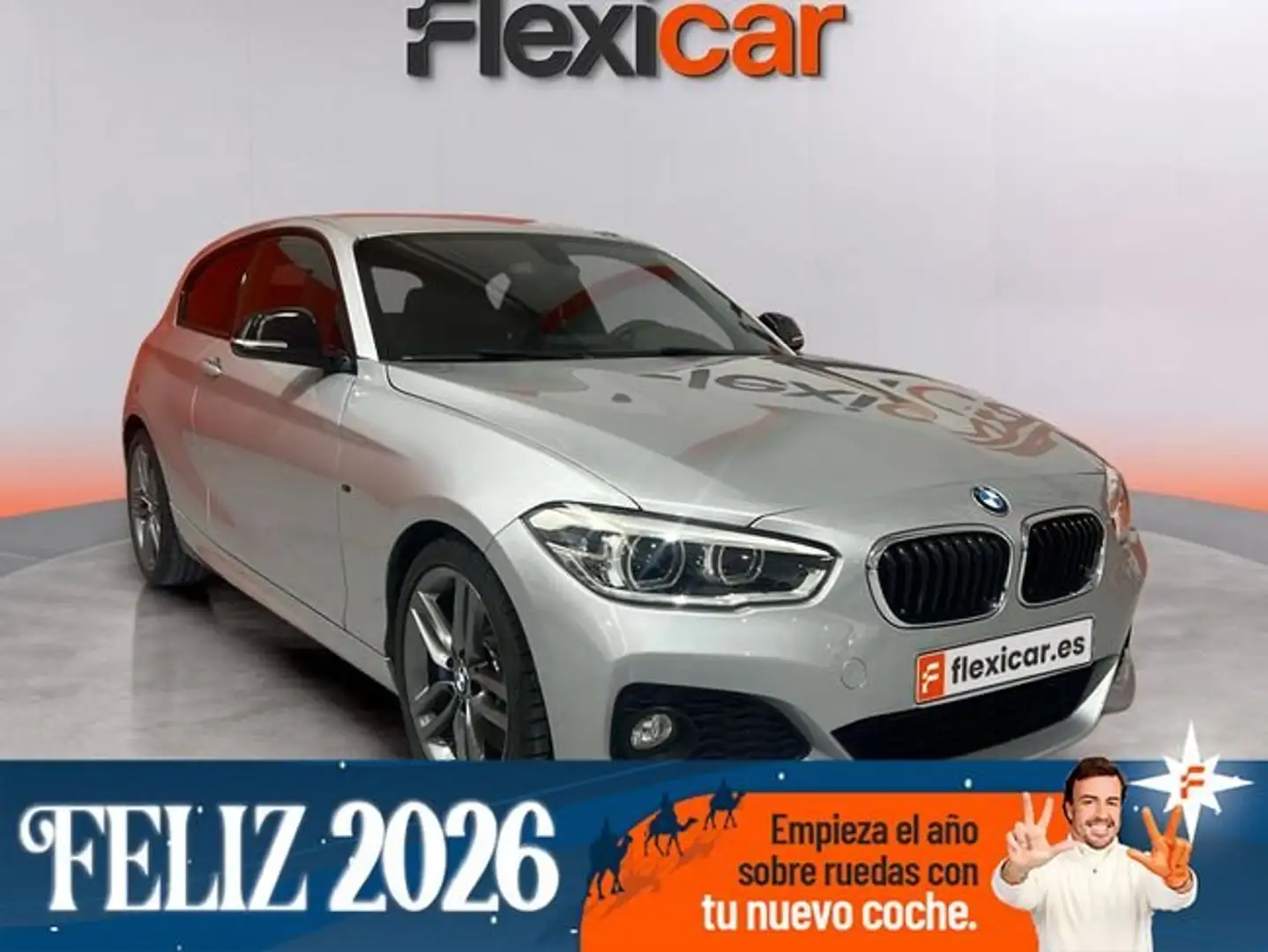 BMW 118 118d Gris - 1