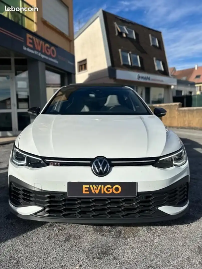 Volkswagen Golf 2.0 TSI 300CH GTI CLUBSPORT BVA CS Blanc - 2