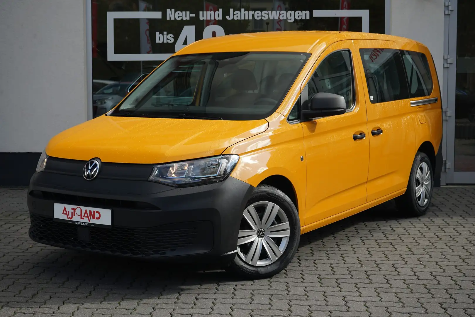 Volkswagen Caddy Maxi 2.0 TDI Leder Sitzheizung Tempomat Amarillo - 2