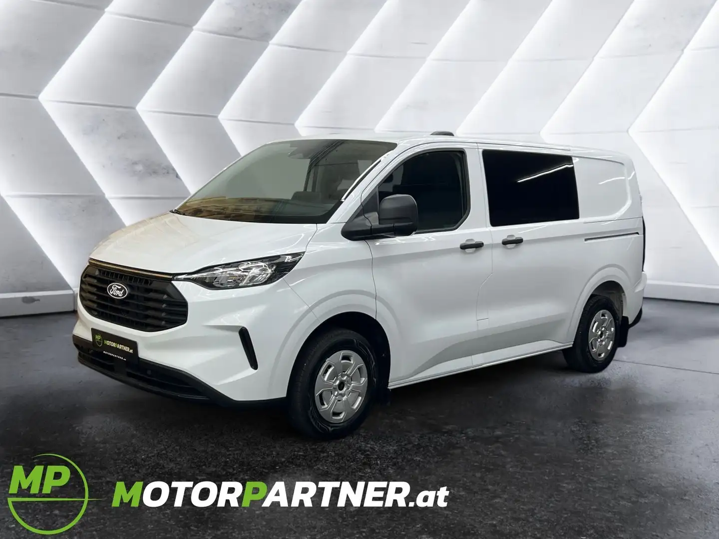 Ford Transit Custom L1 Trend | DoKa | 2 Schiebetüren | sofort verfügb Weiß - 1