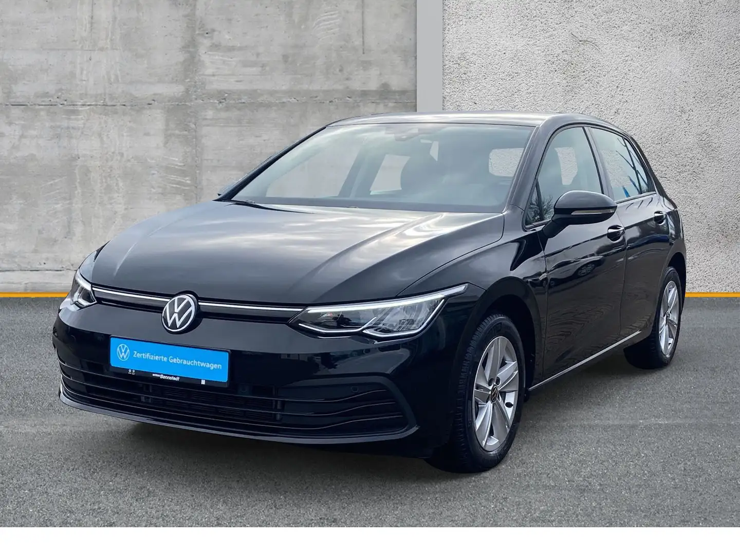 Volkswagen Golf VIII 1.5 TSI Life LED NAVI PDC VIRTUAL Schwarz - 2