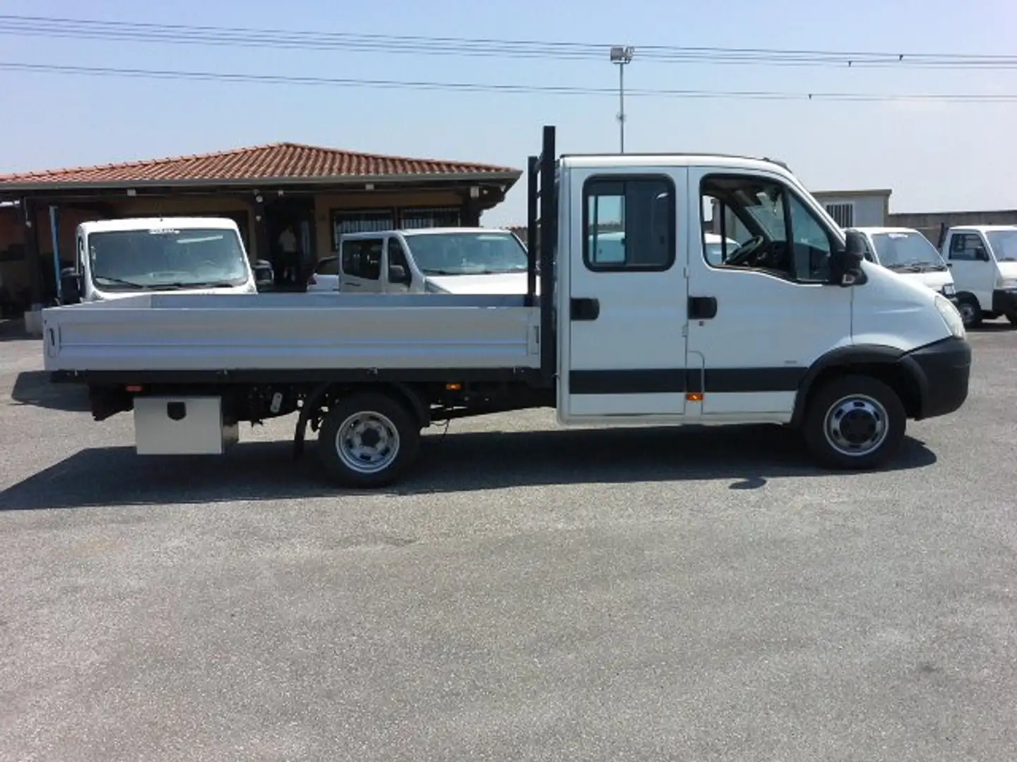 Iveco Daily 35C12 2.3 HPI CASSONE FISSO 7 POSTI DOPPIA CABINA Bianco - 1