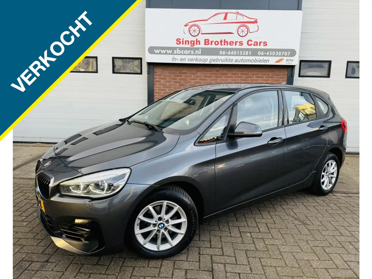 BMW 218 2-serie Active Tourer 218i EXE AUT HEADUP NAVI LED Gris - 2
