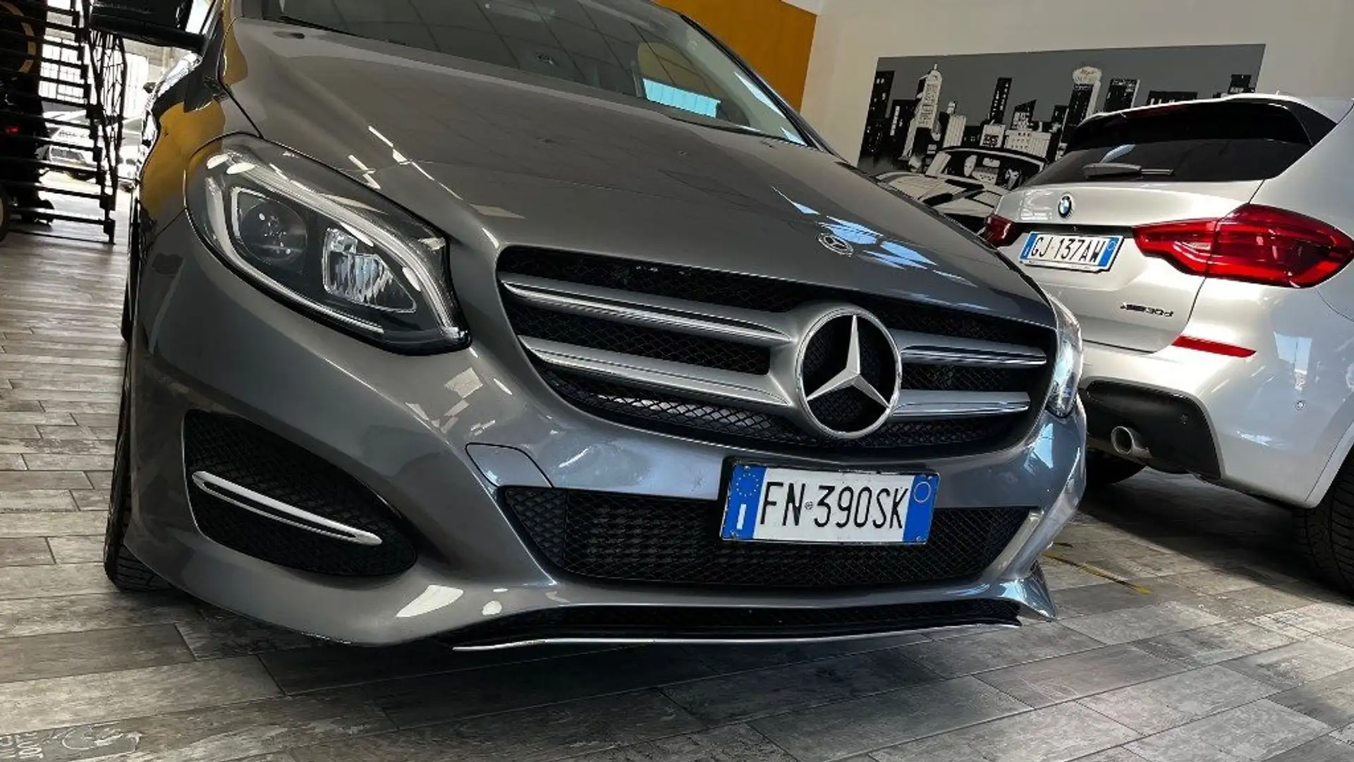 Mercedes-Benz B 180 d Automatic Sport- TAGLIANDI MERCEDES- PERFETTA Gris - 2