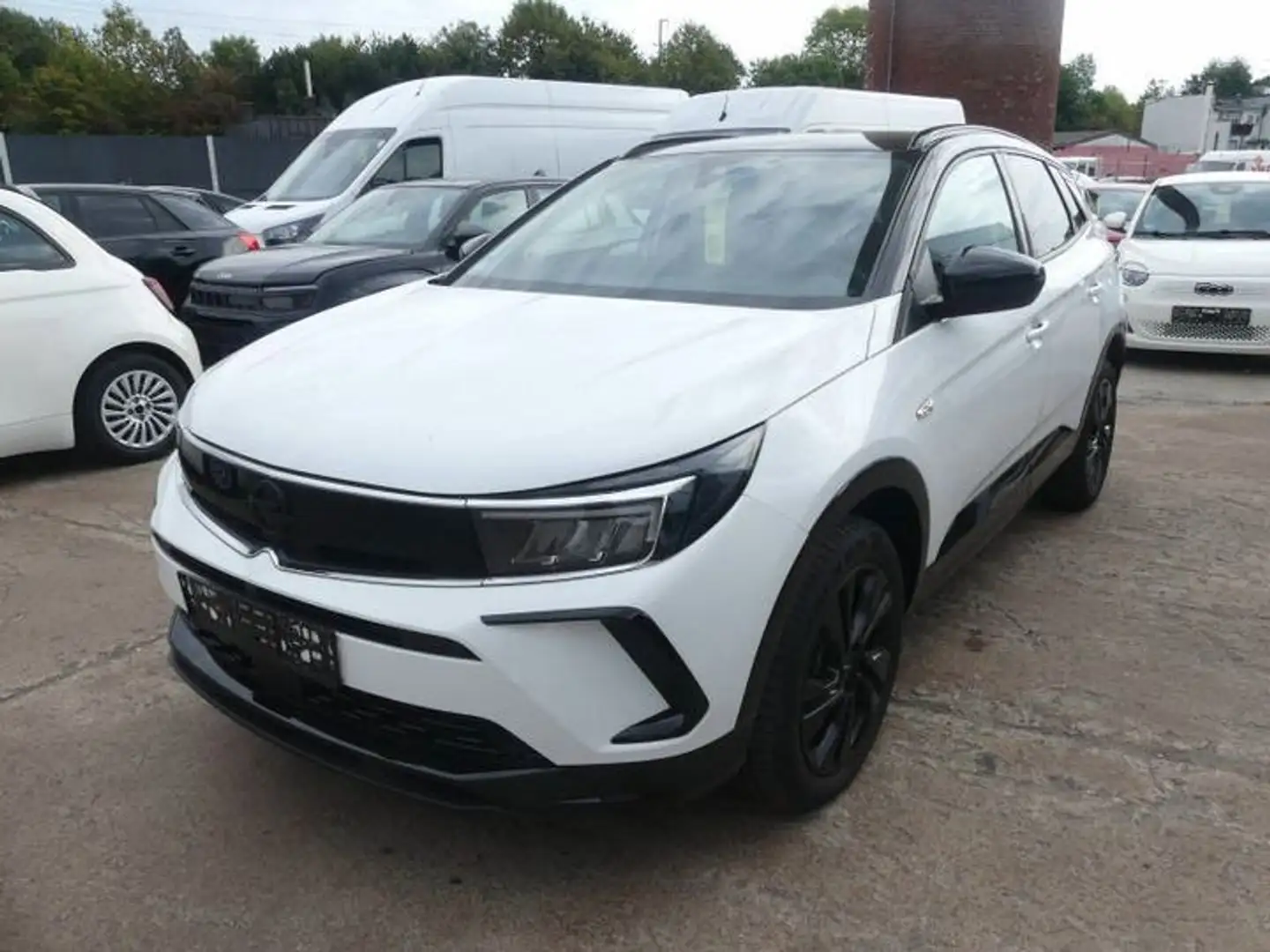 Opel Grandland X Grandland GS 1.2 AT8 130PS *SHZ*ALCANTARA*LHZ* Weiß - 2