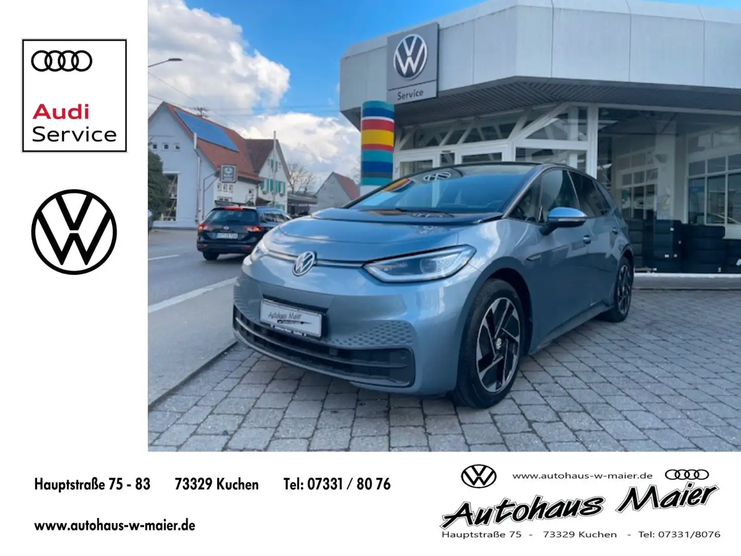 Volkswagen ID.3 Pro Performance NAV/RFK/PDC/LED/SHZ/TEL Azul - 1