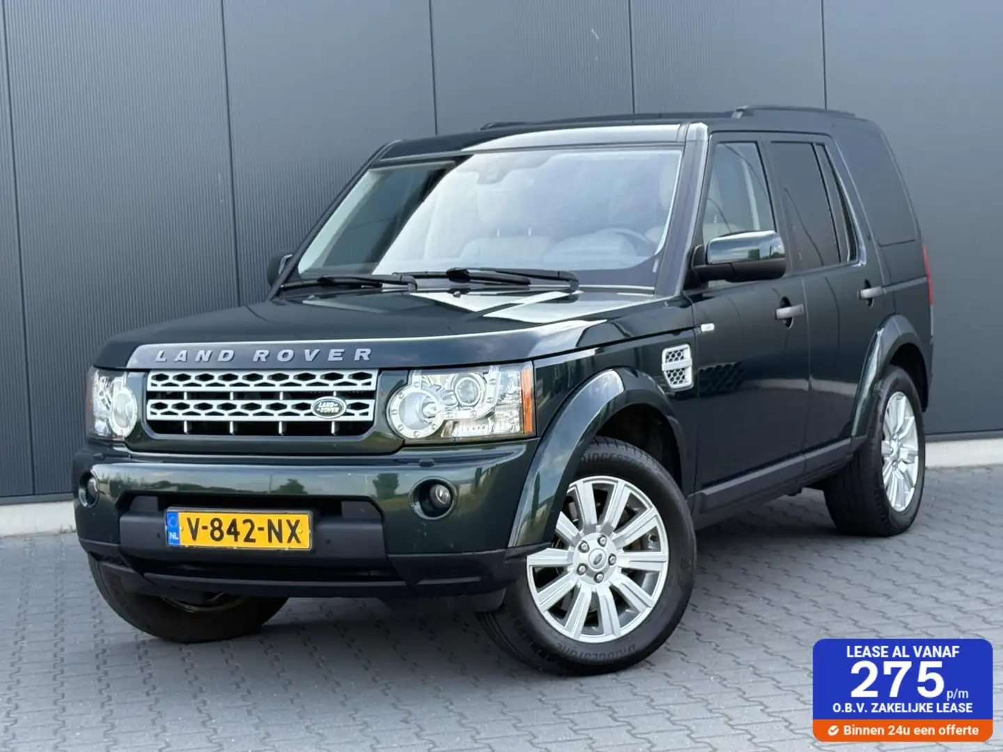 Land Rover Discovery 3.0 TDV6 HSE Grijs Kenteken - Leder - Harman/Kardo Groen - 1