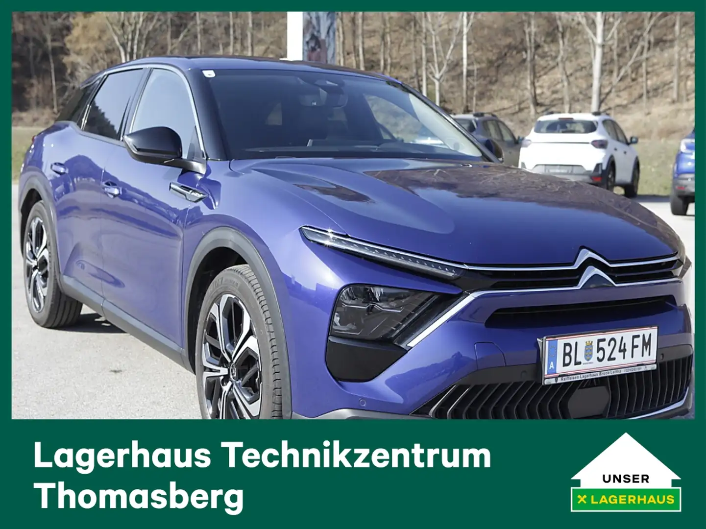Citroen C5 X Shine Hybrid 225 e-EAT8 Blau - 1