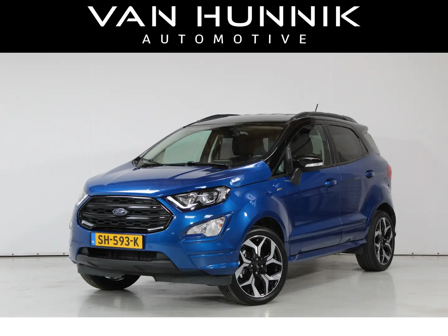 Ford EcoSport 1.0 EcoBoost ST-Line | Winter Pack | Cam | Keyless Blauw - 1
