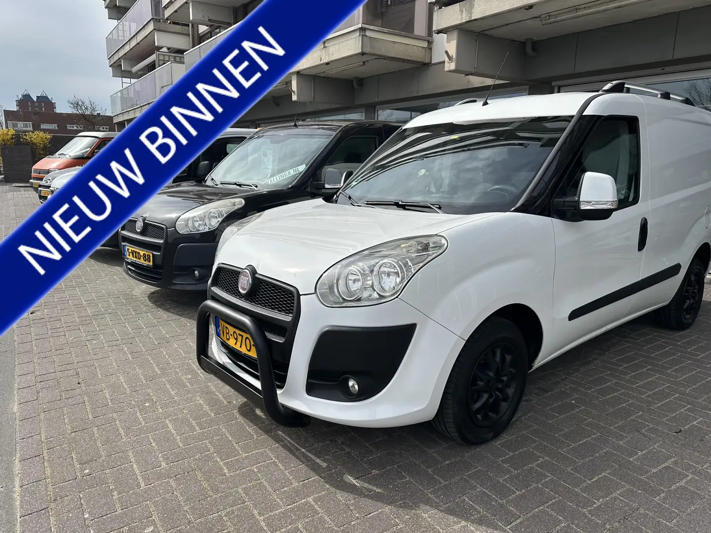 Fiat Doblo Cargo 1.3 MultiJet Actual Marge ! komt geen btw bi Wit - 1