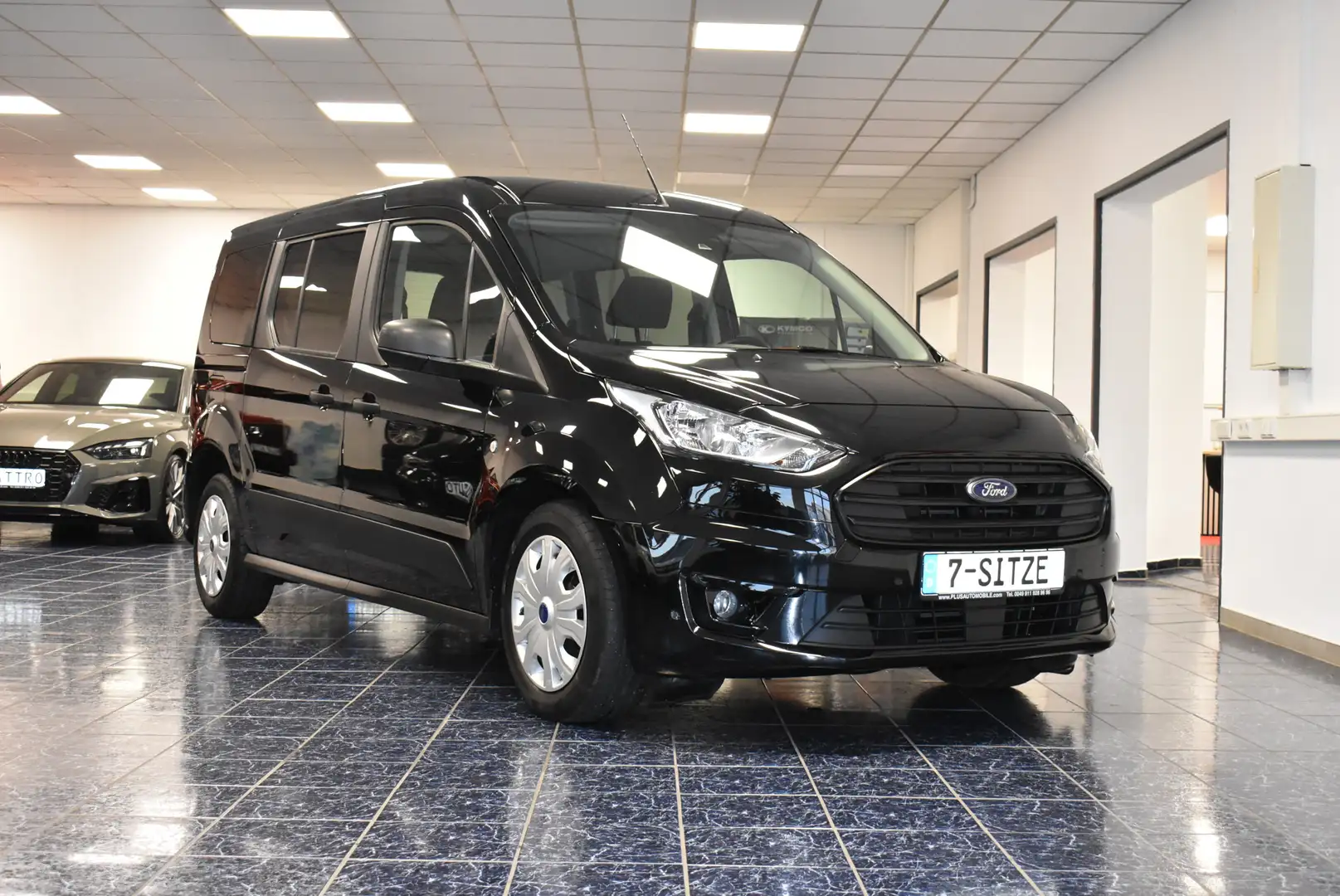 Ford Transit Connect Lang L2 7-Sitze Klima PDC 1-Hand Noir - 2