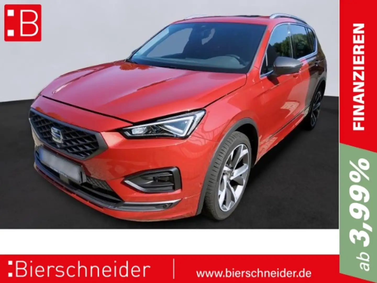 SEAT Tarraco 2.0 TDI DSG 4Drive FR-Line PANO AHK REAR LED Rot - 1