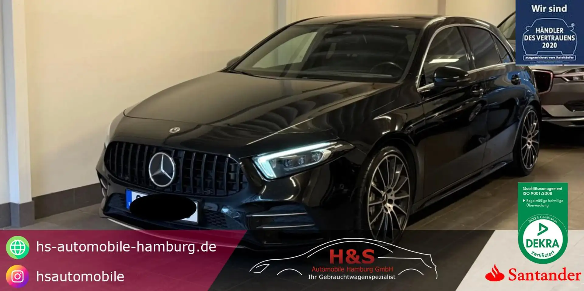 Mercedes-Benz A 35 AMG 4Matic Czarny - 1