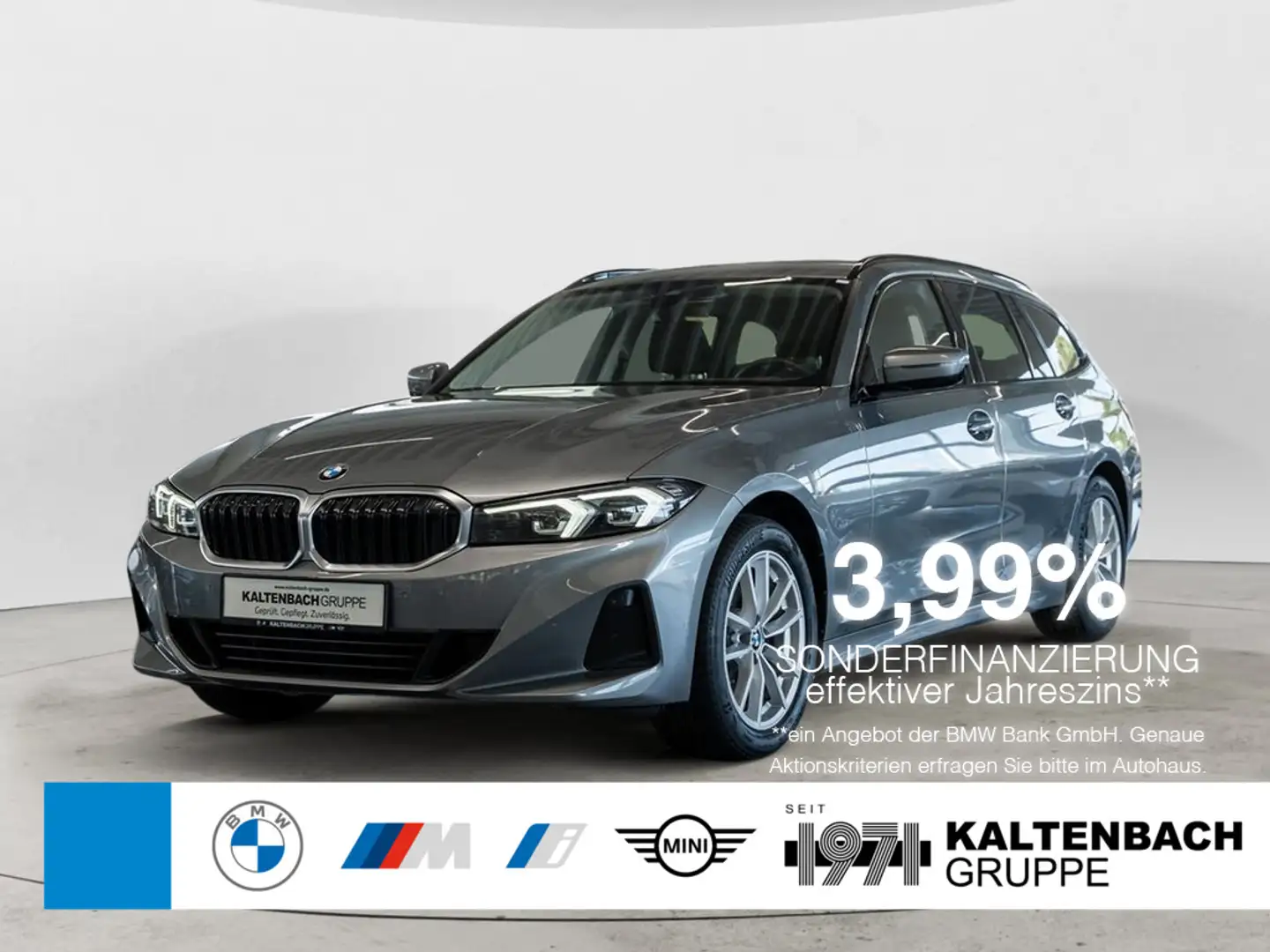 BMW 320 d Touring xDrive LED NAVI SHZ PDC KLIMA Grau - 1